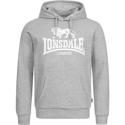 Lonsdale London FREMINGTON Heren Trui met capuchon - grijs - XL