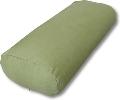 Yogabolster Ovale Design Bolster voor Yoga - Ovaal - Olijfgroen