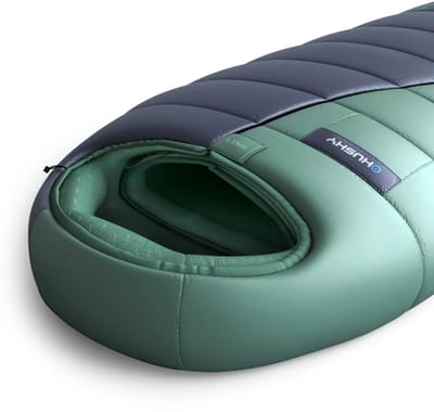 Husky mummyslaapzak Espace Blue - Mint -5°C - 210 x 85 cm - Blauw