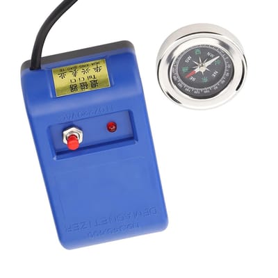 ZEYNOMAX- Demagnetiseur Effectieve Demagnetisatie - Horloge Tool - Reparatie Gereedschap - Draagbaar Ontwerp - Superlang Netsnoer - Duurzaam Materiaal