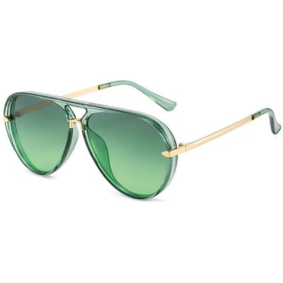Nieuwe Stijlvolle Gekleurde Zonnebrillen Uv400 Voor Mannen En Vrouwen Aviator Brillen Professionele Gezichtscorrectie Dagelijks Gebruik Comfortabel