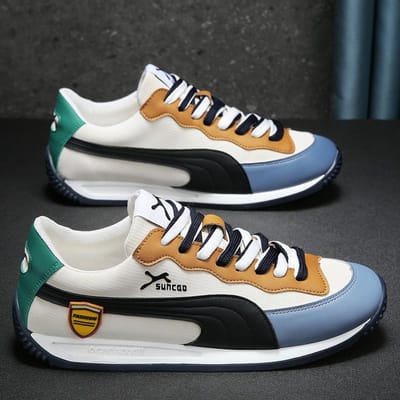 Nieuwe Heren Sneakers Mode Platform Casual Schoenen Student Herenschoenen Outdoor Comfortabele Sport Herenschoenen 44 gray