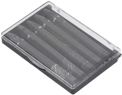 NTH products- Grafietstaven Wateroplosbaar - Zeshoekig Ontwerp - Milieuvriendelijk Grafietpoeder - Perfect voor Aquareltechnieken - Ergonomische Grip - Afmetingen 12 x 115 mm - Tekenstiften