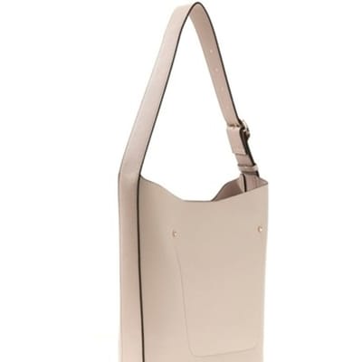 GUESS schoudertas accessoiretas Meridian II Bucket Bag Ivory crème