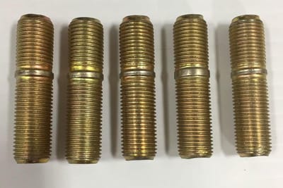 Schroef In Trailer Wiel Studs - Wielbouten Trailer - Aanhanger Onderhoud - Stevige Bevestiging - 5 Stuks - Metaal