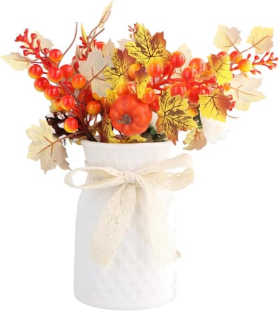 VVGoods - Moderne minimalistische witte keramische vaas voor bloemen en interieurdecoratie