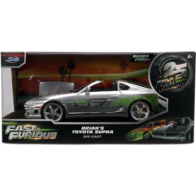 Jada Toys Fast & Furious Diecast Vehicle 1:24 Anniversary Brian's Toyota 19 cm Vehicles