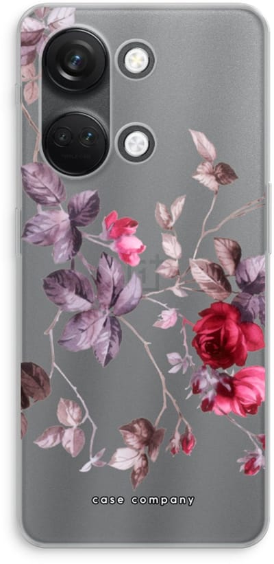Case Company® - Hoesje geschikt voor OnePlus Nord 3 hoesje - Mooie bloemen - Soft Cover Telefoonhoesje - Bescherming aan alle Kanten en Schermrand