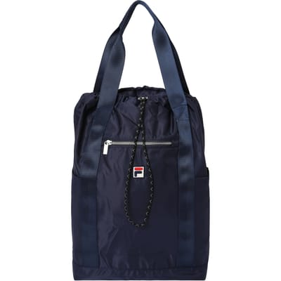 FILA San Siro Laptop Tote Backpack Black Iris Taglia: OS | Borsa di tela Outlet | Unisex | Nero