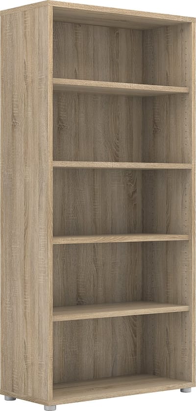 Prisme kast 4 planken eiken decor.