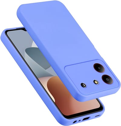 Cadorabo Hoesje geschikt voor ZTE Blade A54 in LIQUID LICHT PAARS - Beschermhoes gemaakt van flexibel TPU silicone Case Cover