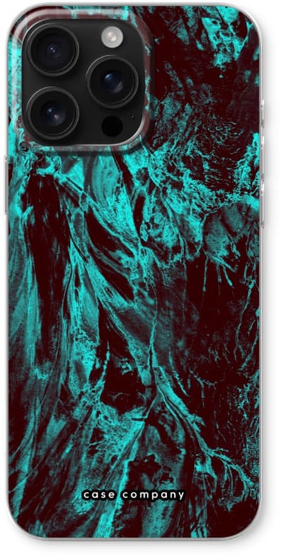 Case Company® - Hoesje geschikt voor iPhone 16 Pro Max hoesje - Ice Age - Soft Cover Telefoonhoesje - Bescherming aan alle Kanten en Schermrand