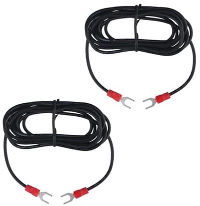 2 Stuks Draaitafel Aarde Draden - Duurzame PVC Aarde Draad voor Platenspelers