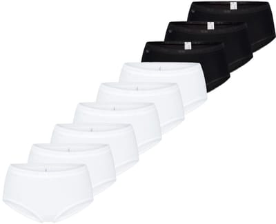 sloggi Dames midi slip 9 pack Basic+