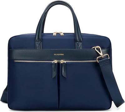 Laptoptas - Aktetas Schoudertas - Zakelijk Kantoor - Veel Vakken - 40 x 10 x 30 cm - Zwart