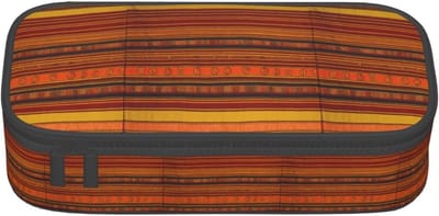 Grote Etui - Pennenzak Opberger - School College Reizen - Grote Capaciteit - 21 x 9.5 x 5 cm - Zwart