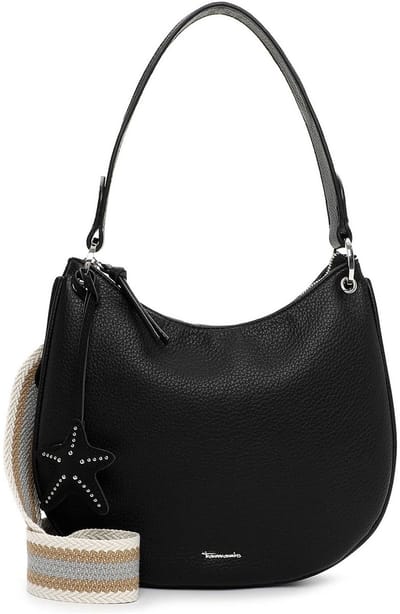 Tamaris schoudertas Kea Hobo Bag Black zwart