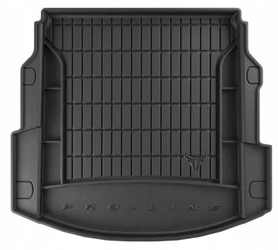 FROGUM TM Kofferbakmat - Geschikt voor AUDI A8 D5 SEDAN LONG (vanaf 2017) - TPE Rubber - Zwart
