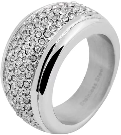 AKZENT Akzent Dames Ring Wilai, zilver van kleur, duurzaam