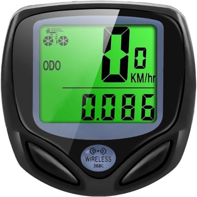 VH Supplies® Kilometerteller Fiets - Fietscomputer - Afstandsmeter