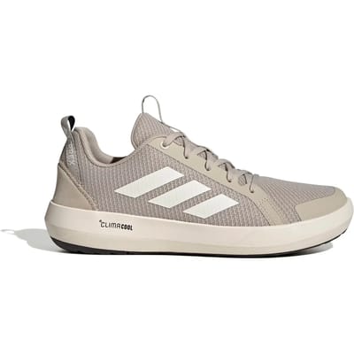 Adidas Terrex Boat ClimaCool Mode Comfortabel Trendy Minimalistisch Ademend Lage Schacht Wandelschoenen Unisex Wandelschoenen Wit Bruin JI3501 42 white