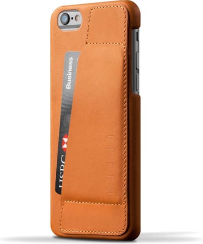 Mujjo Wallet Case 80° Apple iPhone 6S Tan