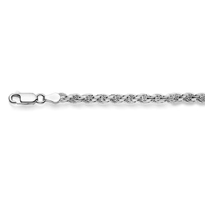 Zilver Wit Koord 4,0 mm 1002184
