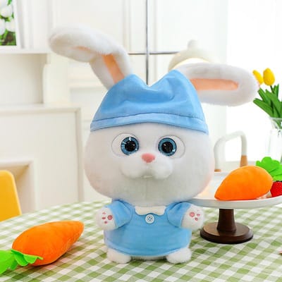 Grote Konijn Pop Pluche Speelgoed Liefde Huisdier Grote Vertrouwelijk Konijn Pop Schattige Lapjespop Verjaardagscadeau voor Meisjes 50cm