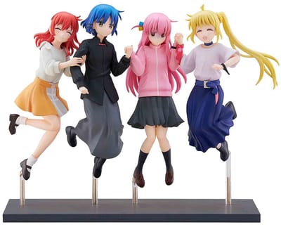 Bocchi the Rock! Statues 4-Pack Jumping Girl(s) 20 cm
