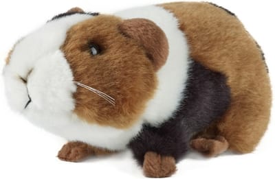 Living Nature Pluche Cavia knuffel - 18 cm - kinder speelgoed knuffeldieren