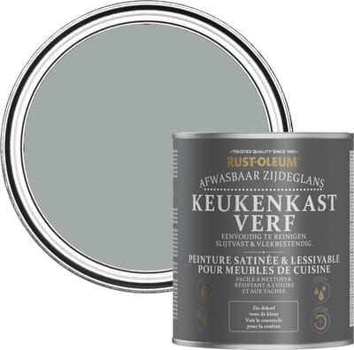Rust-Oleum Grijs Keukenkastverf Zijdeglans - Urbangrijs 750ml