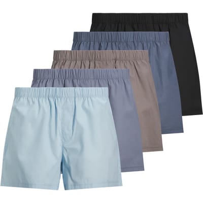 JACK&JONES - JACMILANO WOVEN BOXERS 5 PACK NOOS - Heren - Onderbroeken