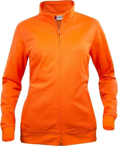 Clique Basic Cardigan Women 021039 - Signaal-oranje - XS