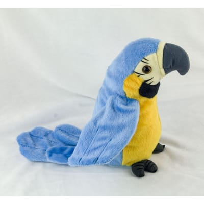 Pratende Ara Papegaai Pluche Speelgoed Herhaalt Je Woorden Elektronische Opname Geanimeerde Vogel Knuffeldier Spelend Huisdier Speelgoed