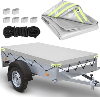 Waterdicht en Scheurvast Aanhangerzeil 140 x 115 cm - Perfecte Bescherming voor Jouw Lading