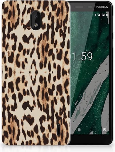 Nokia 1 Plus TPU Hoesje Leopard