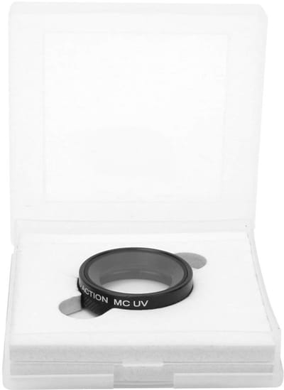 Allecto - Actie Lens Filter - UV-filter - Hoogwaardige bescherming - Compact formaat - Sport camera accessoires - Verbetert beeldkwaliteit - Geschi...