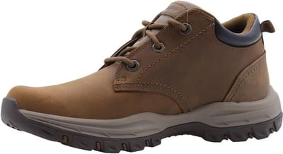 Skechers Knowlson Relaxed Fit heren veterboot - Bruin - Maat 41