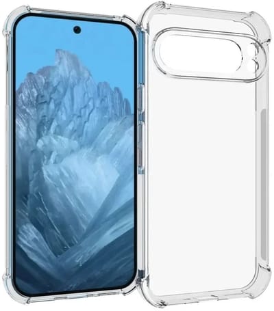 Transparant Hoesje Geschikt voor Google Pixel 9 | Schokbestendig TPU | Back Cover | Dun | Flexibel | Shockproof | Doorzichtig