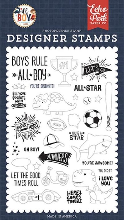 Echo Park You're A Star Clear Stamps (ALB207043)