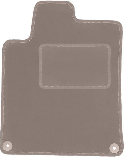 Beige bestuurdersmat voor: Citroen C5 I sedan, stationwagen (2001-2008)