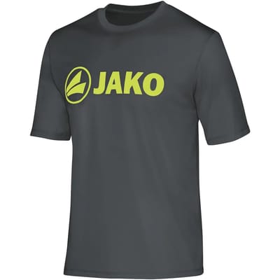 Jako Promo Functioneel T-Shirt Kinderen - Lime / Antraciet | Maat: 116