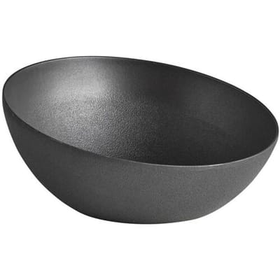 GGM Gastro (6 Stück) Schale - FROSTFIRE - Aluminium - 3 Liter - Ø 325mm - Schwarz