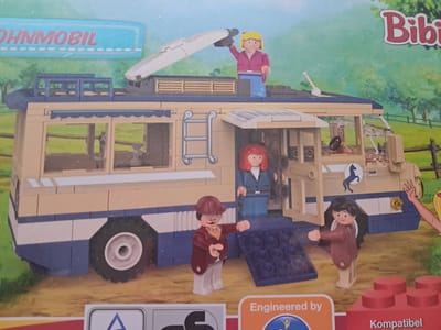 Playtive Bibi & Tina Camper - 481-delig - Soort Lego - Bouwpakket