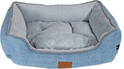 Boony Divan linnenlook 50 x 40cm Pastel Blauw