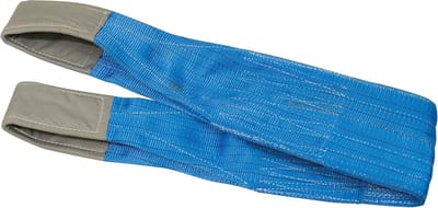 Hefband - Touwsluiting hijsband - Veilig transporteren - Dubbel laags polyester - 5 meter 240 mm - Blauw