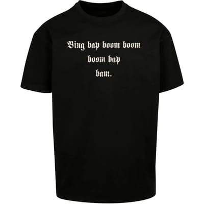 T-shirt oversized Upscale Bing Bab Boom Heavy