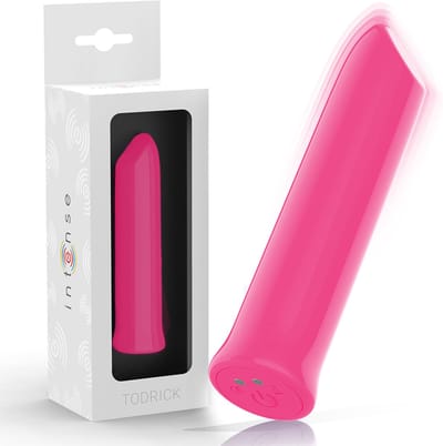 INTENSE - TODRICK CLITORIS STIMULERENDE BULLET ROZE | VIBRATOR | VIBRATOR VOOR VROUWEN | SEKSSPEELTJES VOOR VROUWEN | SEX TOYS VOOR VROUWEN | MINI VIBRATOR