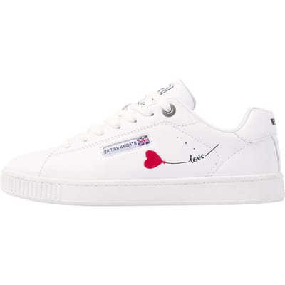 British Knights - Mist Dames Sneakers Laag - Maat 39 - Wit - Vrouwen Schoenen