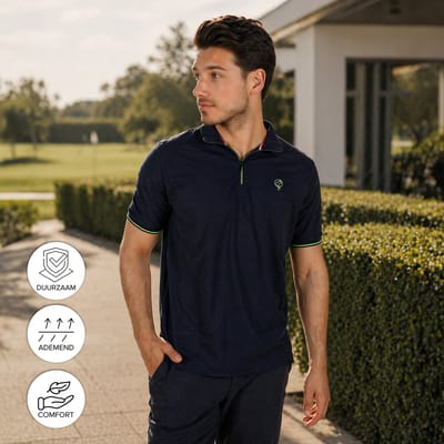 Heren Polo Ace - Nachtblauw